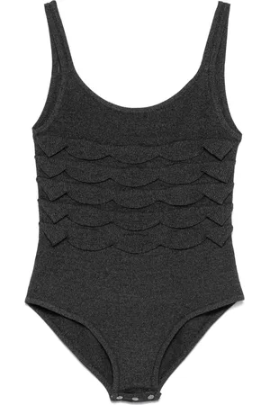 Nanushka Tekstureret bodysuit i strik