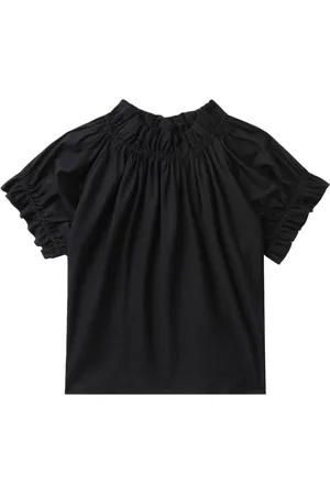 Simone Rocha Top med flæser og samledetalje
