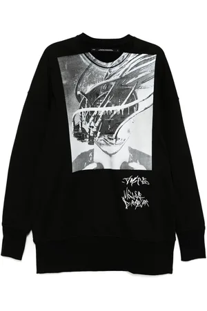 JULIUS Sweatshirt med grafisk tryk