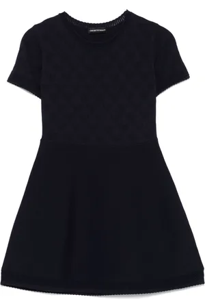 Emporio Armani Kjole med jacquard-logo