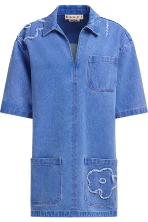 Marni Kort kjole i denim