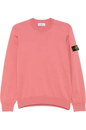Stone Island Sweater med kompasmærke