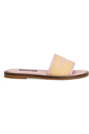 Dolce & Gabbana Sandaler med broderet logo
