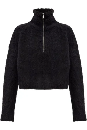 Sportmax Sweater med halv lynlås