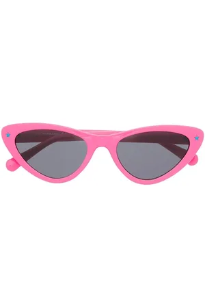 Chiara Ferragni Cat-eye solbriller med logoplade