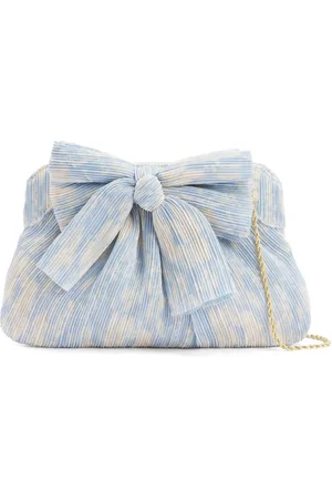 Loeffler Randall Rayne clutch med sløjfeudsmykning