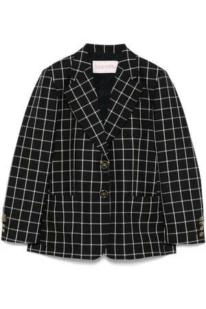 VALENTINO GARAVANI Blazer med gittermønster