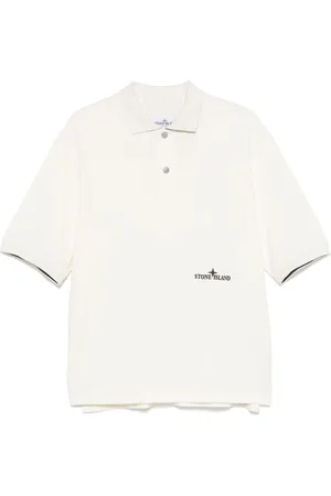 Stone Island Polo med broderet logo