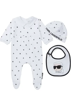 Karl Lagerfeld Babydragt-sæt med logotryk