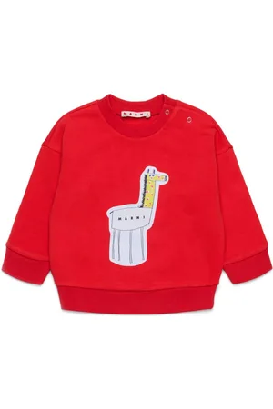 Marni Sweatshirt med illustration-tryk