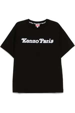 Kenzo X Verdy T-shirt med flock-logo