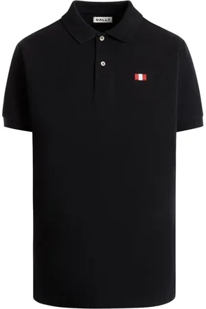 Bally Polo med broderet flag