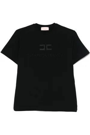 Elisabetta Franchi T-shirt med logobroderi
