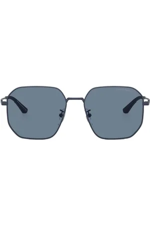 Emporio Armani Solbriller med geometrisk stel