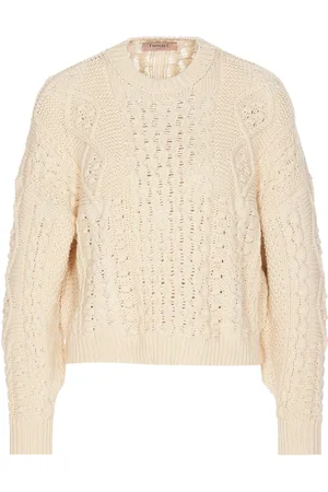 Twin-Set Kabelstrikket sweater