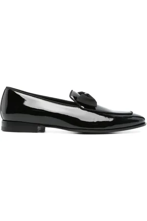 TAGLIATORE Loafers med sløjfedetalje