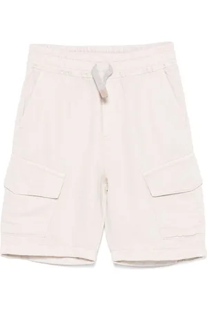 ELEVENTY Cargo-shorts med logomærke