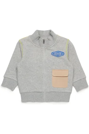 Diesel Sweatshirt med lynlås