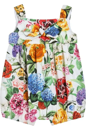 Dolce & Gabbana Babydragt med blomstertryk