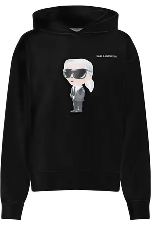 Karl Lagerfeld Ikon hættetrøje