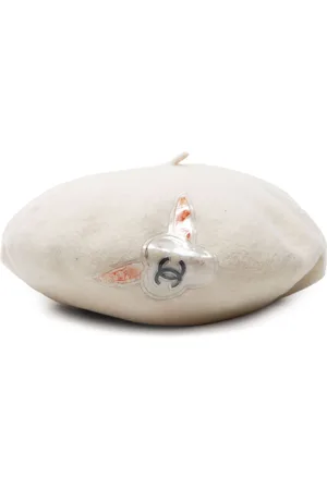 CHANEL CC Camellia beret fra 1990-00