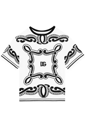 Dolce & Gabbana T-shirt med bandana-tryk