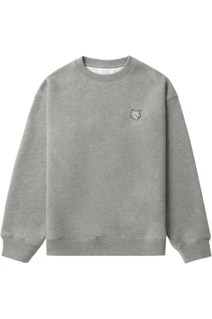 Maison Kitsuné Sweatshirt med Bold Fox Head-mærke