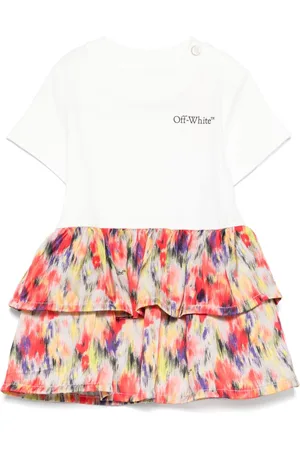 OFF-WHITE Kjole med grafisk tryk