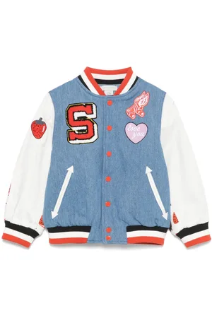 Stella McCartney Varsity-jakke med jordbærtryk