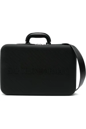 Emporio Armani Mappe med præget logo