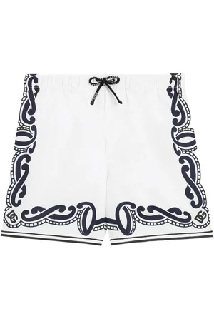Dolce & Gabbana Badeshorts med bandana-tryk