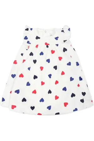 Petit Bateau Kjole med hjertetryk