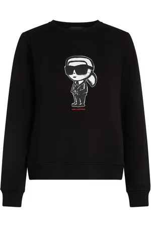 Karl Lagerfeld Ikon sweatshirt med skitse