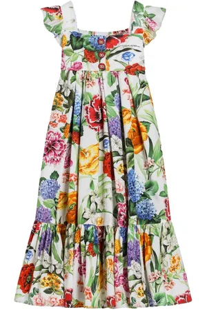 Dolce & Gabbana Kjole med blomstertryk