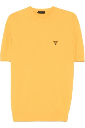 Prada T-shirt i frotté-effekt