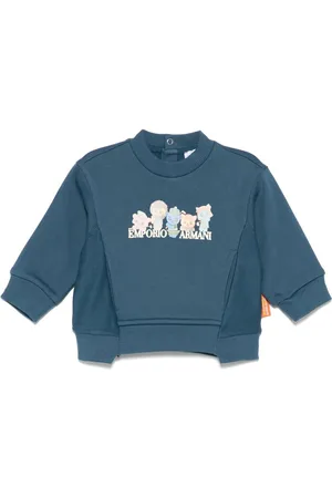 Emporio Armani Sweatshirt med applikation