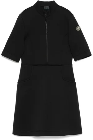 Moncler Kort kjole i neopren med Year of the Snake-mærke
