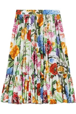 Dolce & Gabbana Nederdel med blomstertryk