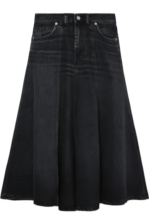 haikure Denimnederdel med A-snit