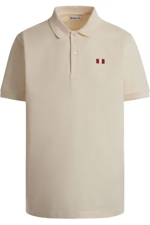 Bally Polo med broderet flag