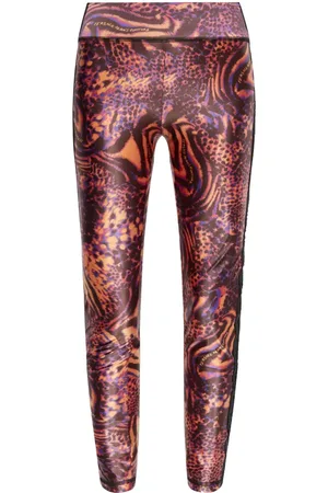 VERSACE Leggings med dyretryk