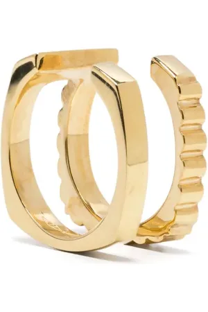 Aliita Doble Aro cuff-ørering i 9 karat guld