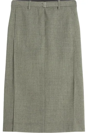 Lanvin Mellemlang nederdel med bælte
