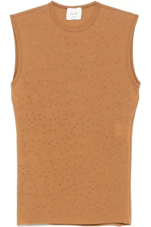 ALYSI Tanktop i crepe