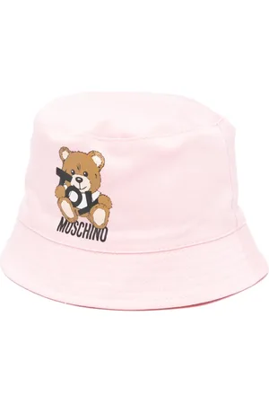 Moschino Bøllehat med bamsetryk