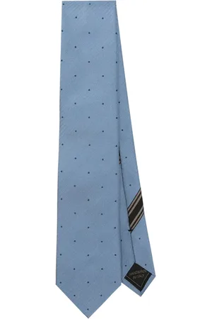 BRIONI Polkaprikket slips