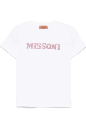 Missoni T-shirt med krystallogo