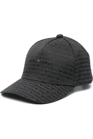 Emporio Armani Kappe med logo-jacquard