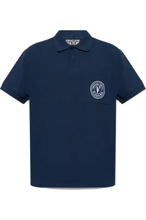 VERSACE Polo med broderet logo