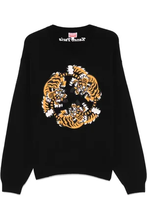 Kenzo X Verdy sweater med broderi